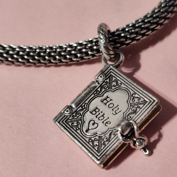 Brighton Heart Slide Bracelet & Bible Charm - Picture 5 of 14